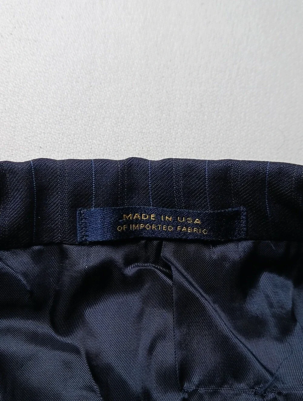 Hart Schaffner Marx classic navy